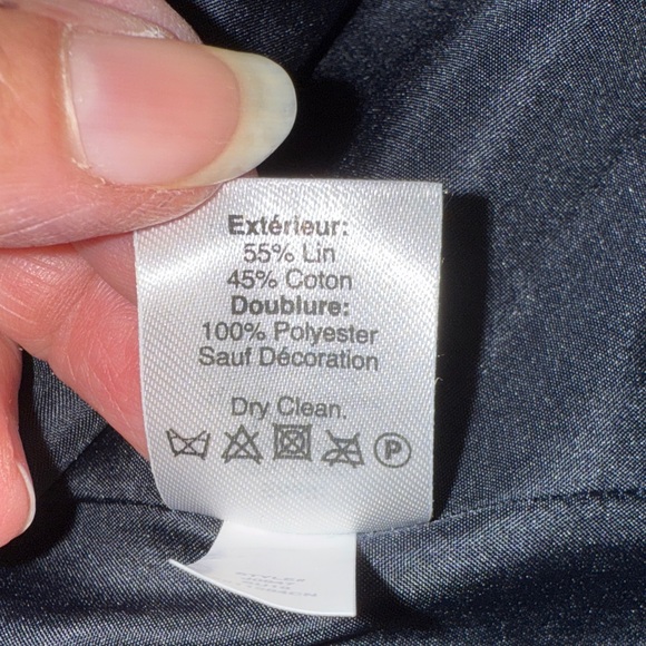 J.Crew Navy with White Trim Blazer and Skirt Set - Picture 10 of 11